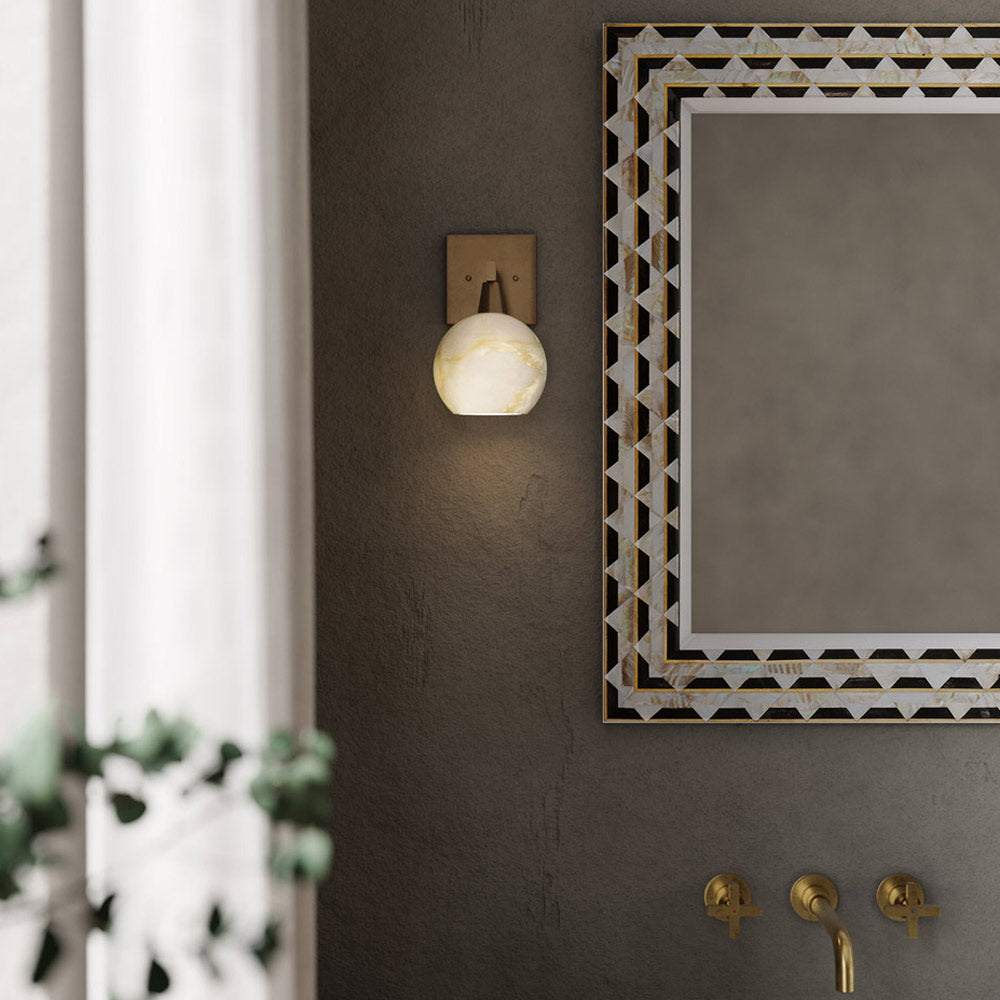 Bombelles Bath Wall Light in bathroom.