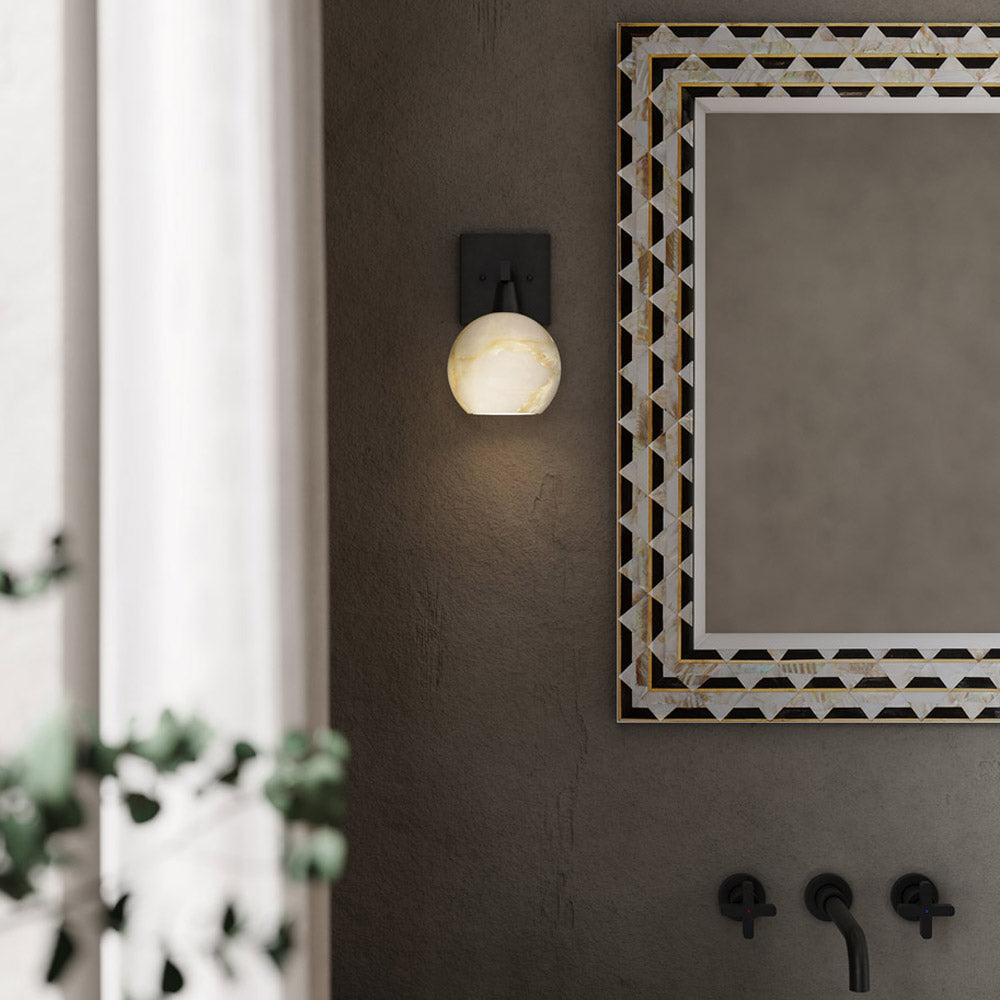 Bombelles Bath Wall Light in bathroom.