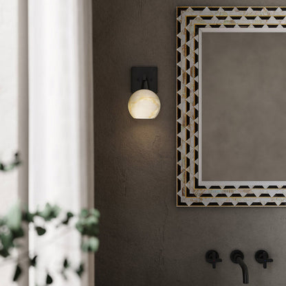 Bombelles Bath Wall Light in bathroom.