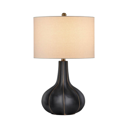 Bonbori Table Lamp in Black.