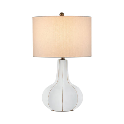 Bonbori Table Lamp in White.