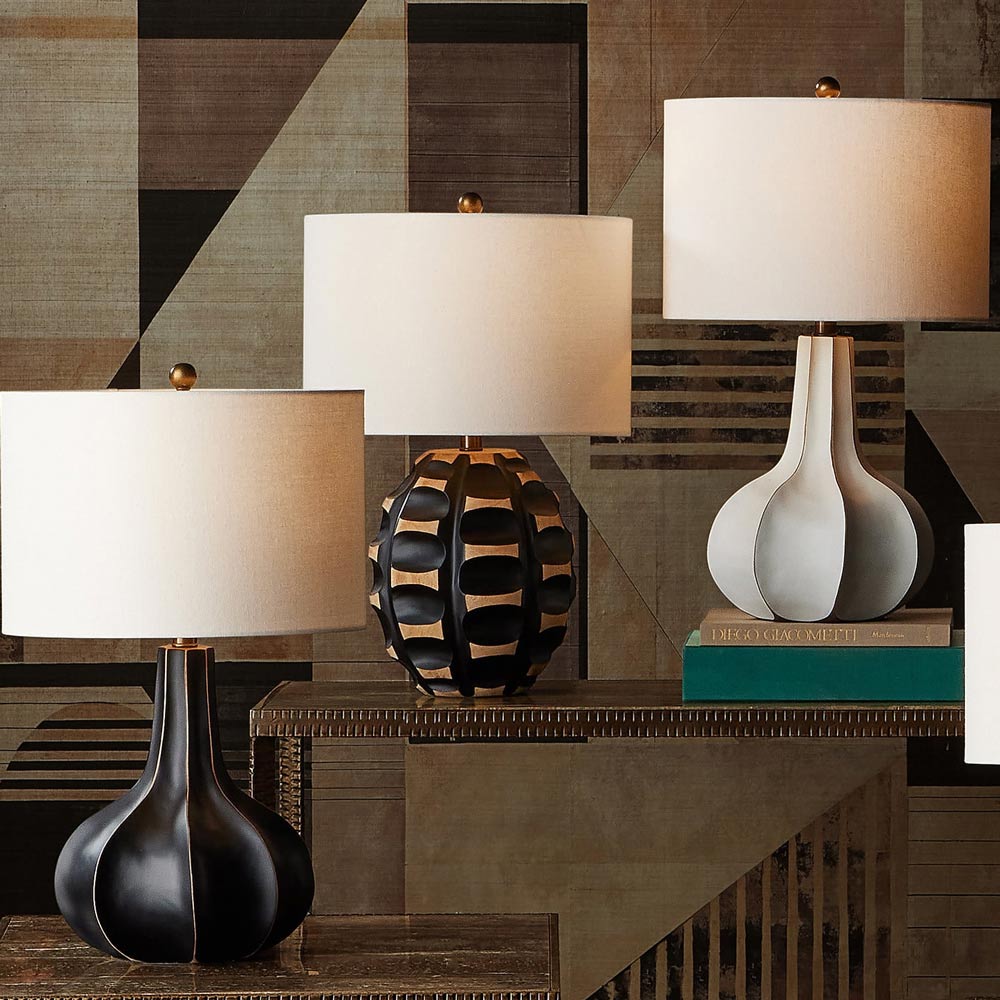 Bonbori Table Lamp in Detail.
