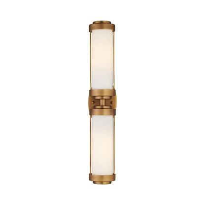 Bowland Bath Wall Light in Brass.