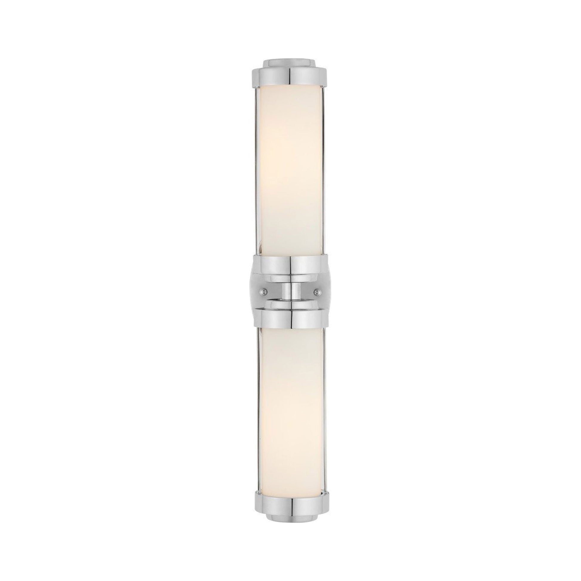 Bowland Bath Wall Light in Nickel.