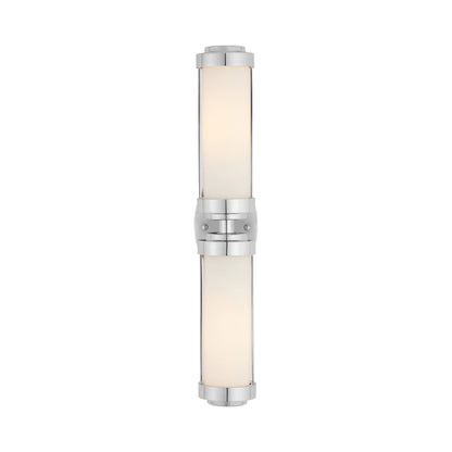 Bowland Bath Wall Light in Nickel.