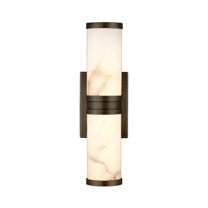 Brenham LED Bath Wall Light in Oil Rubbed Bronze (Small).
