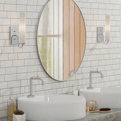 Brindisi Wall Light in bathroom.