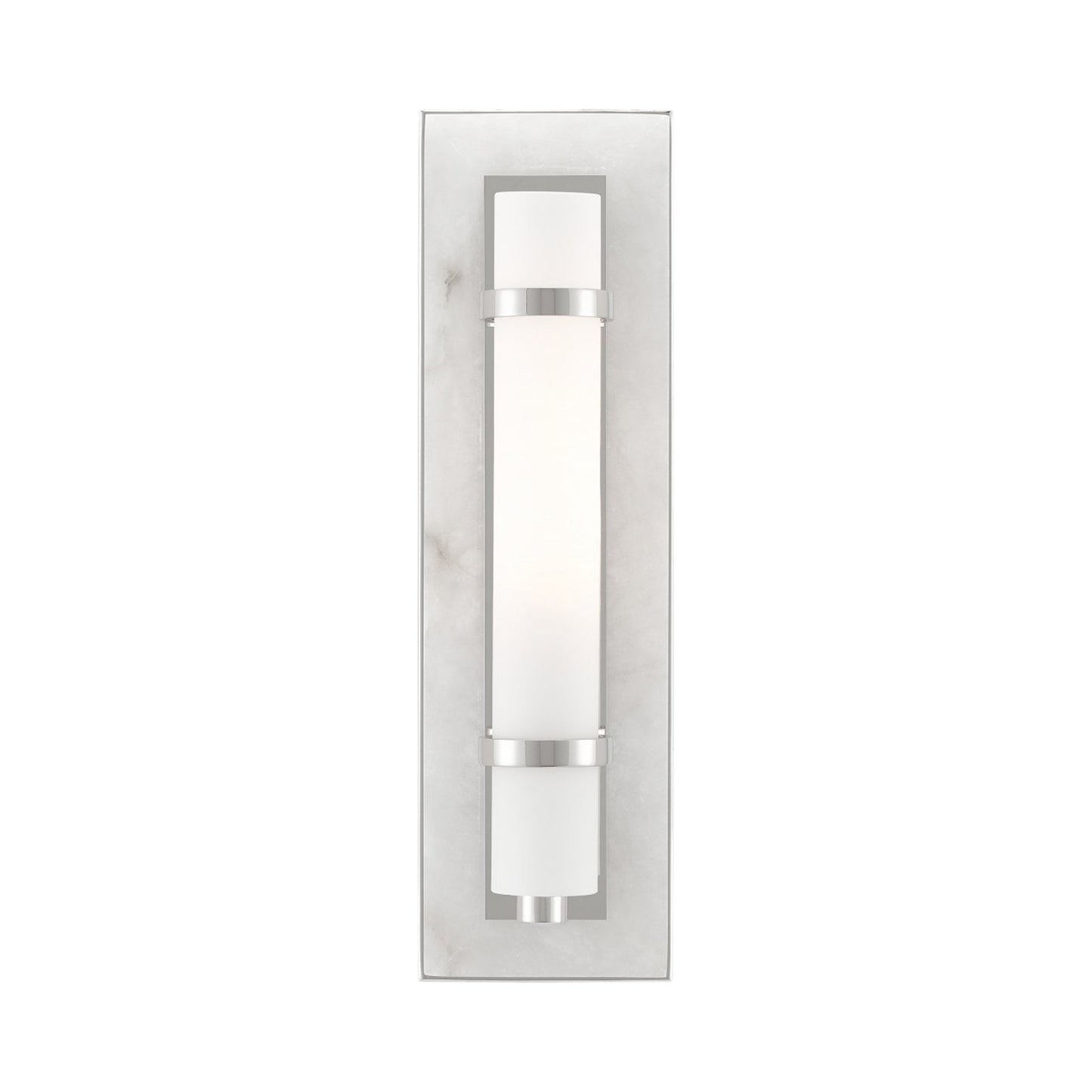 Bruneau Wall Light in Polished Nickel.