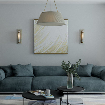 Bruneau Wall Light in living room.