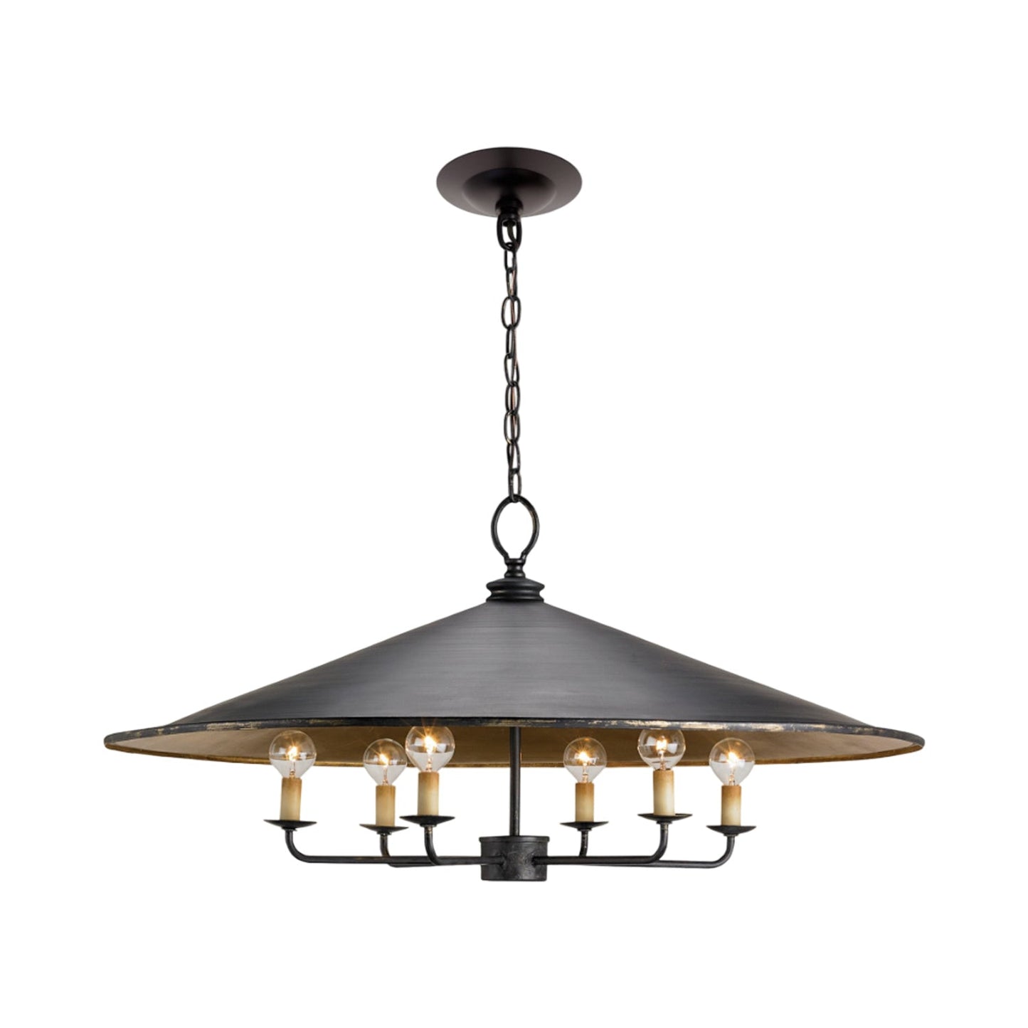 Brussels Chandelier in French Black.