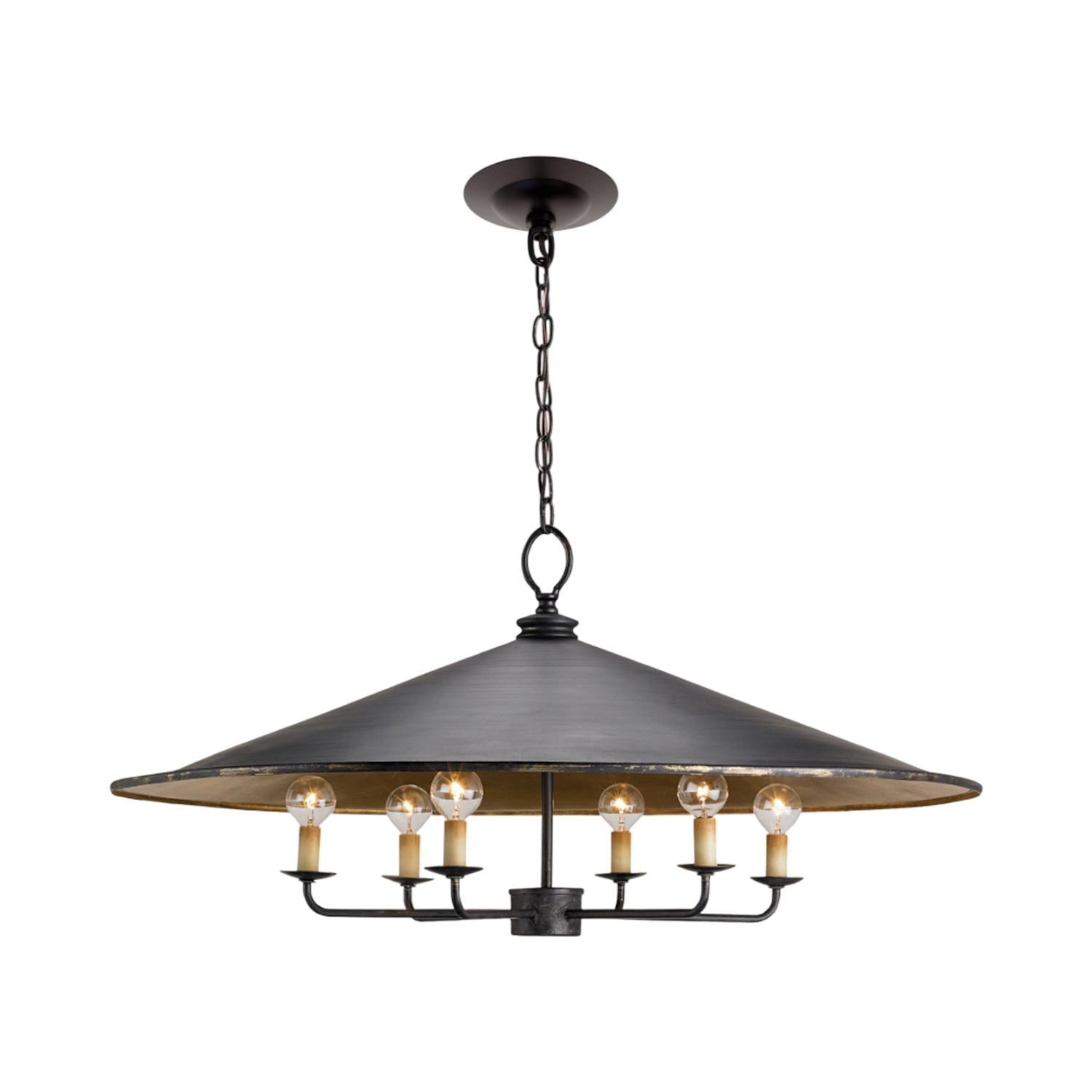 Brussels Chandelier in French Black.