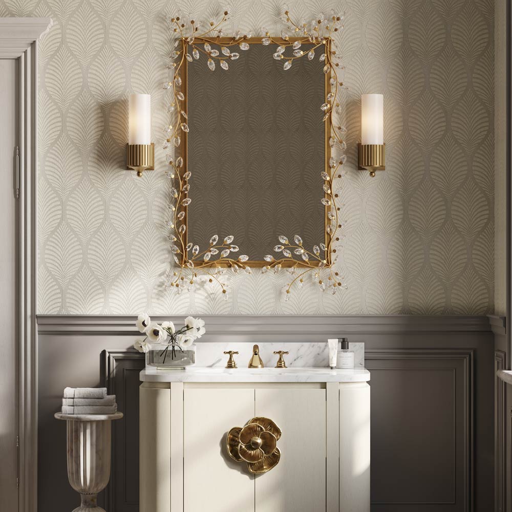 Bryce Bath Wall Light in bathrooom.