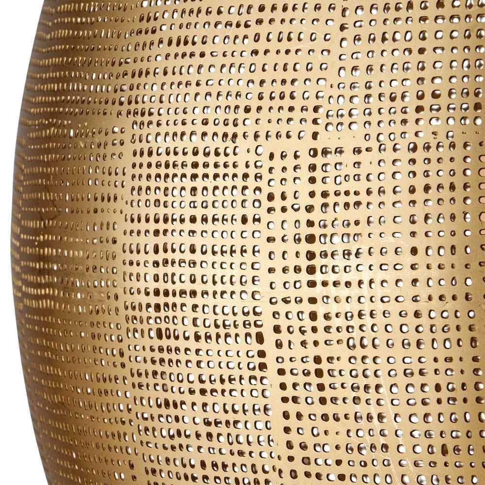 Buckram Orb Pendant Light in Detail.