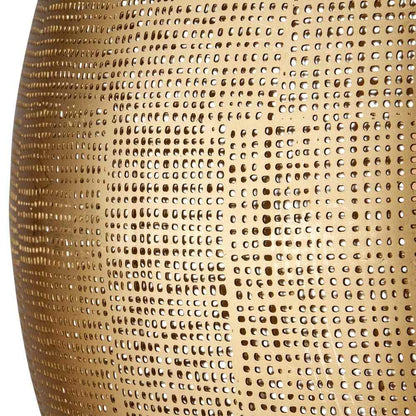 Buckram Orb Pendant Light in Detail.