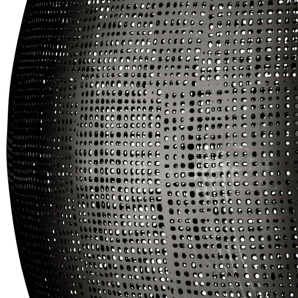 Buckram Orb Pendant Light in Detail.