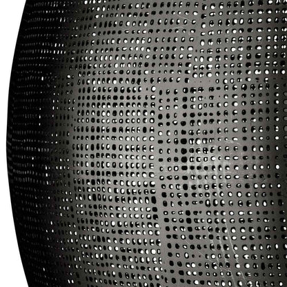Buckram Orb Pendant Light in Detail.