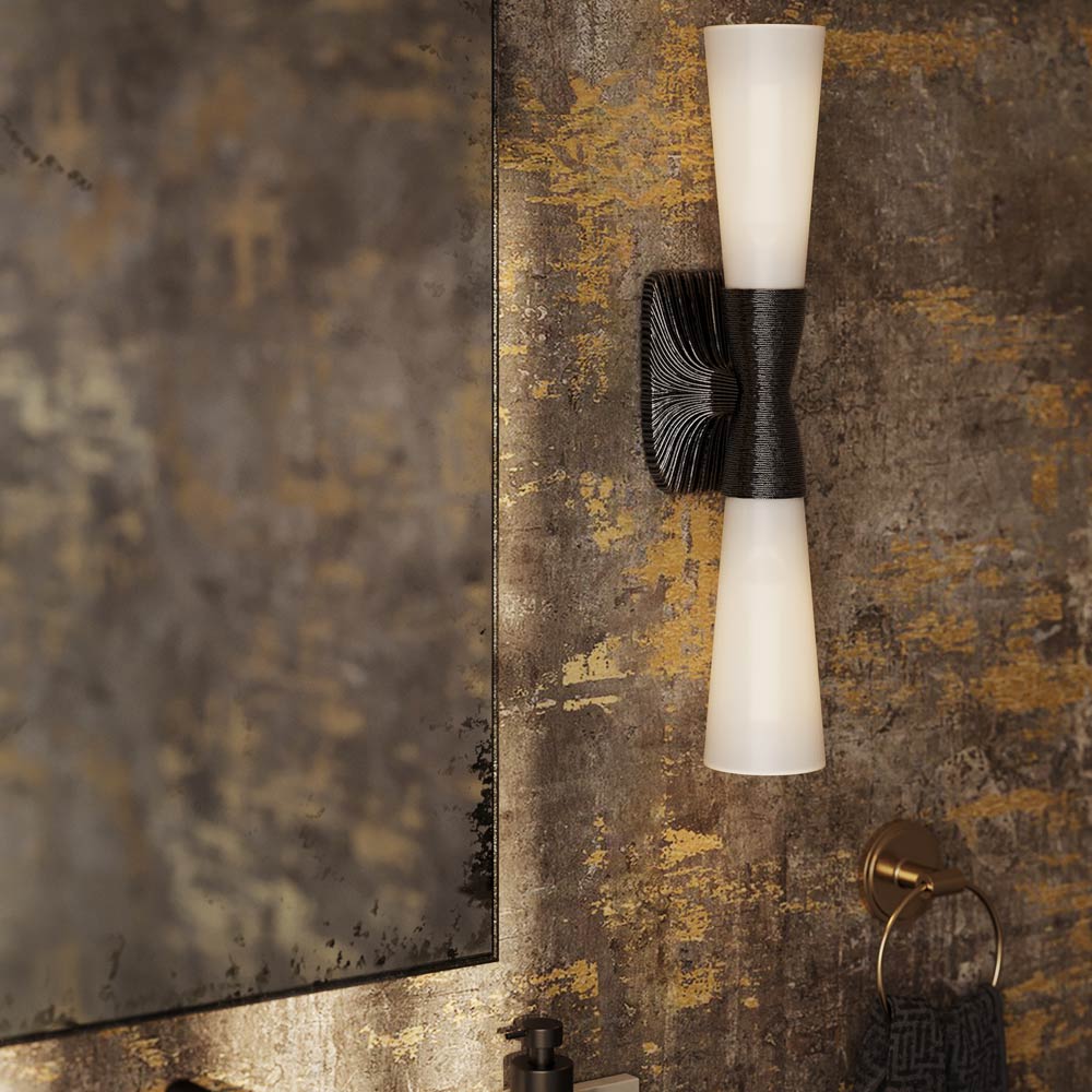 Burrows Bath Wall Light in Detail.