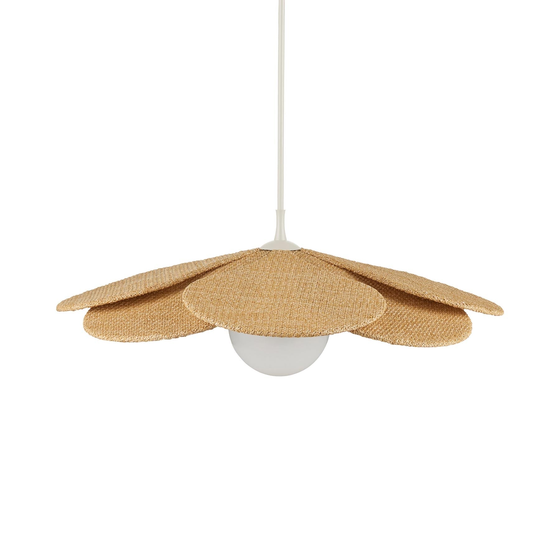 Cabo Petal Outdoor Pendant Light in Detail.
