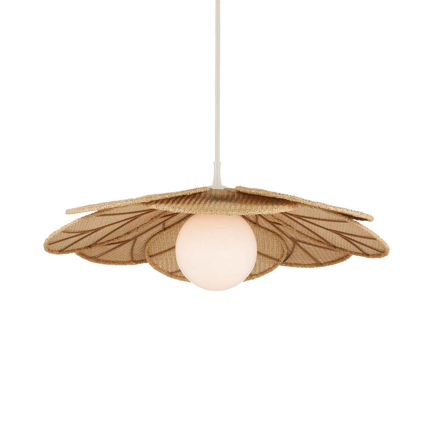 Cabo Petal Outdoor Pendant Light in Detail.