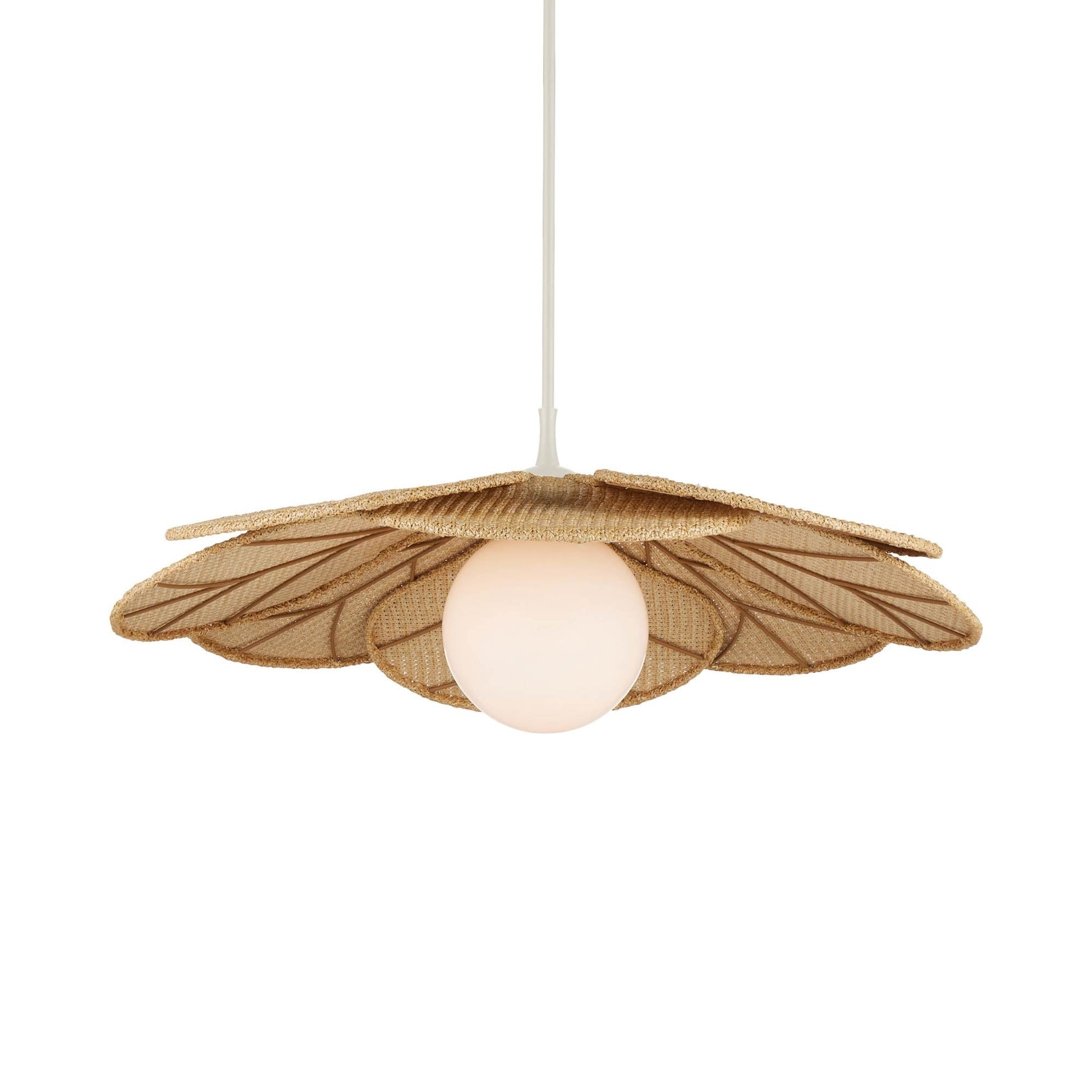 Cabo Petal Outdoor Pendant Light in Detail.