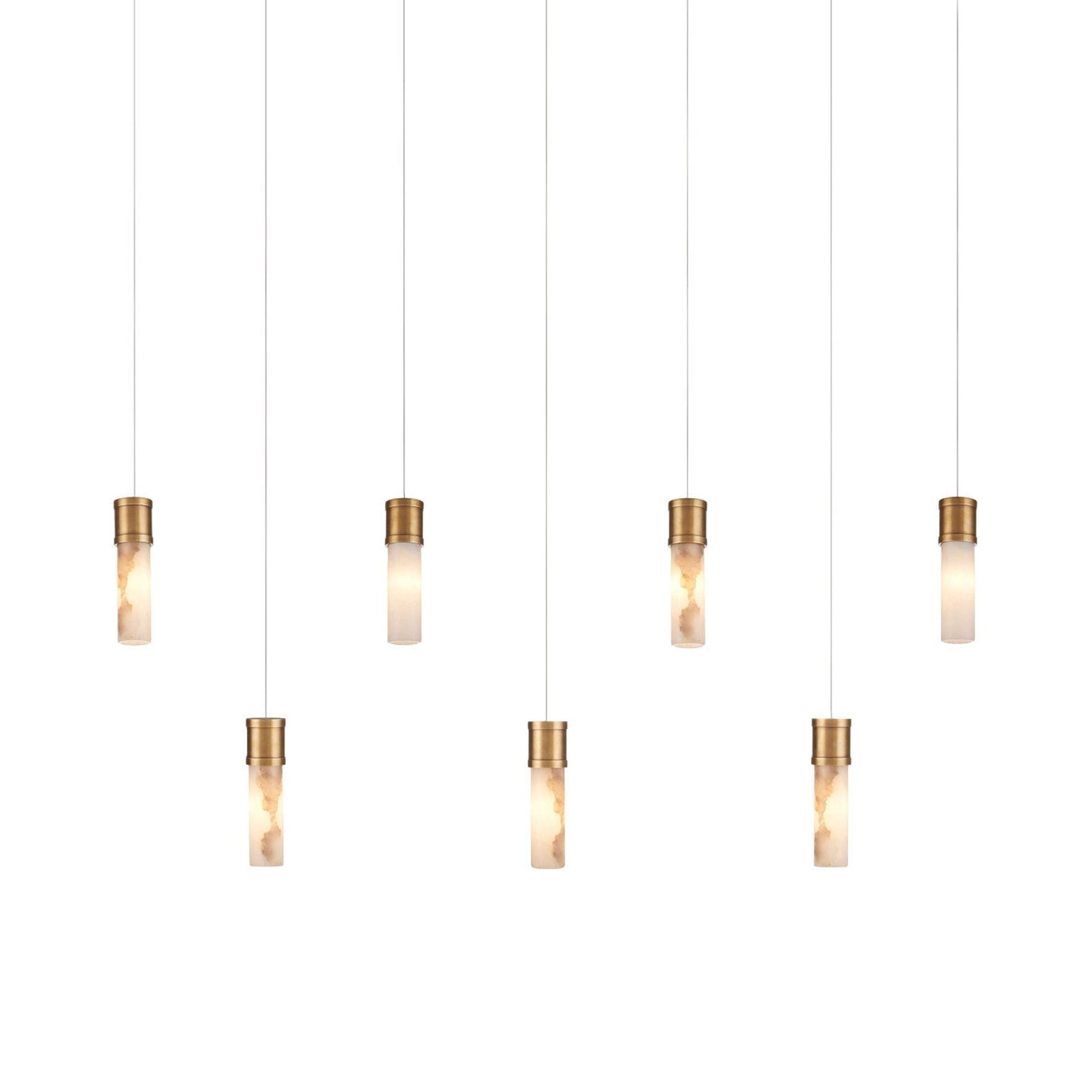 Cannula Linear Pendant Light (7-Light).