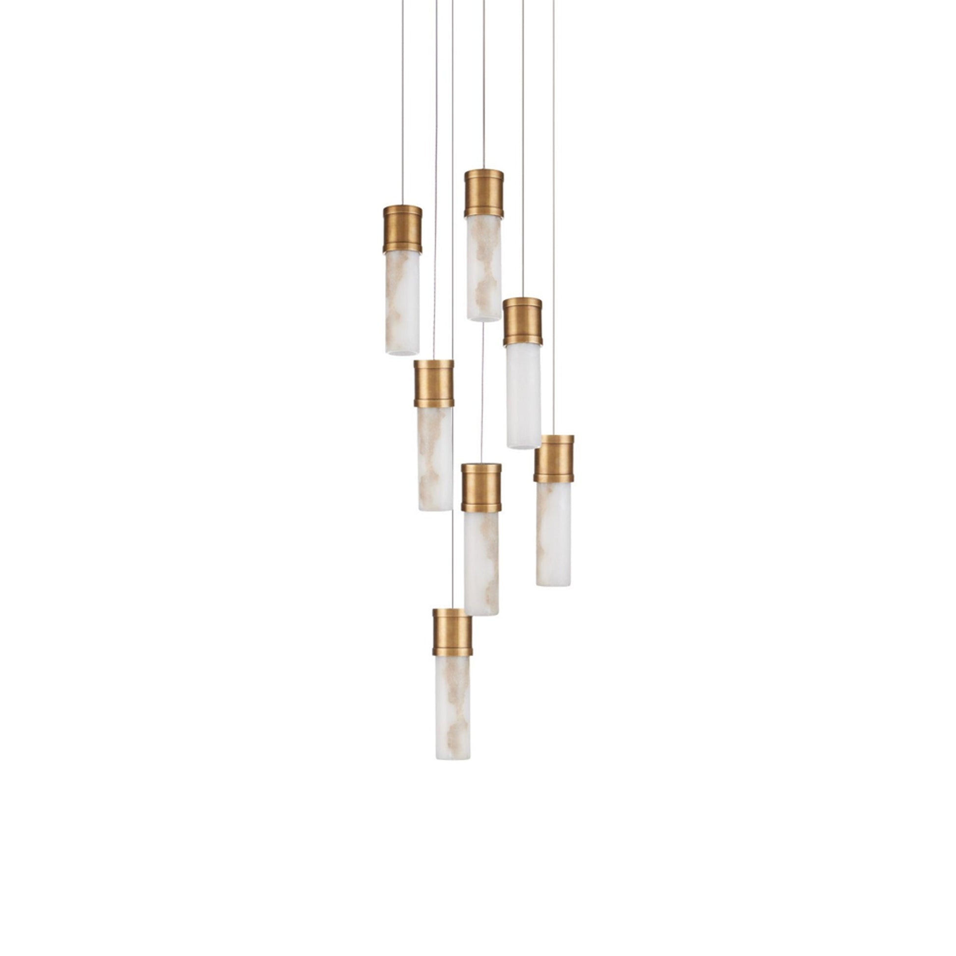 Cannula Round Pendant Light in Detail.