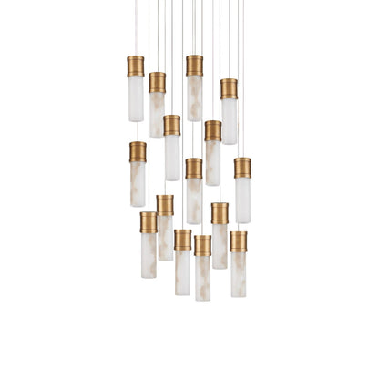 Cannula Round Pendant Light in Detail.