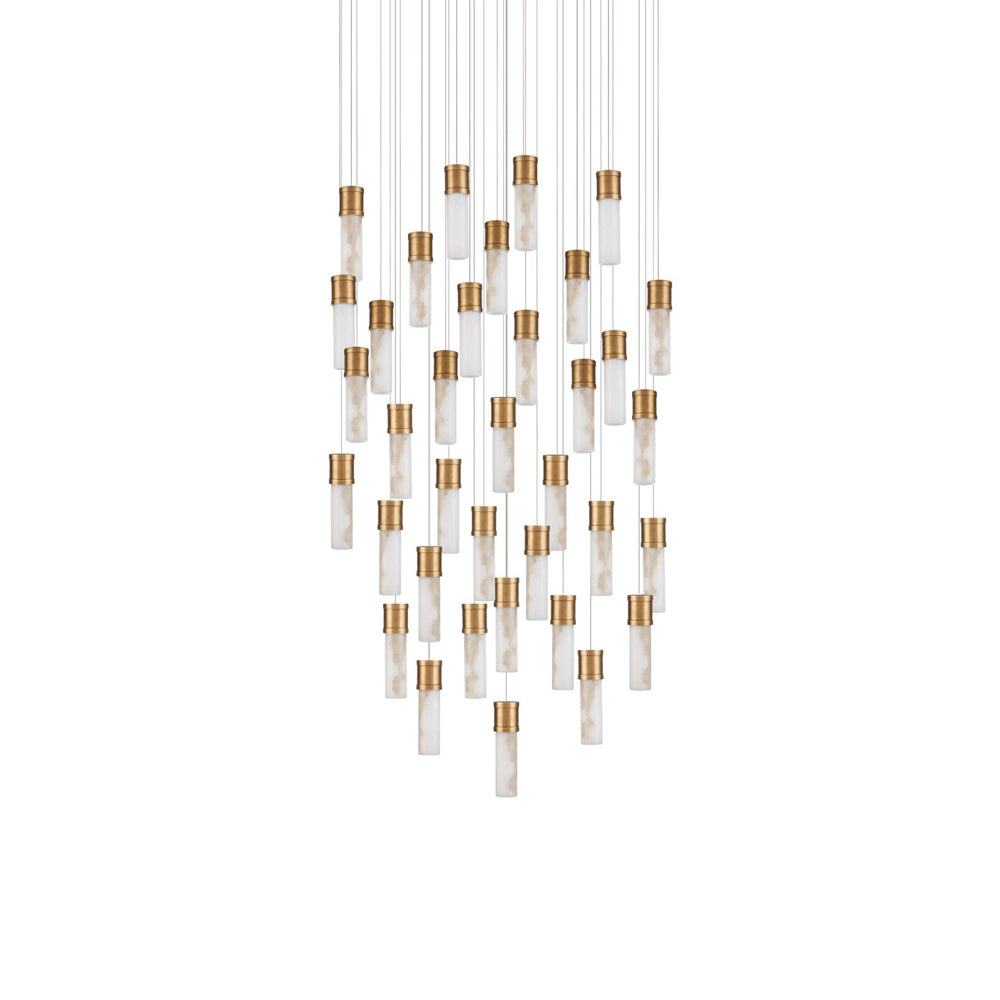 Cannula Round Pendant Light in Detail.