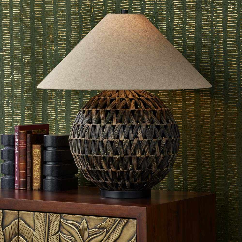 Casimer Table Lamp in living room.