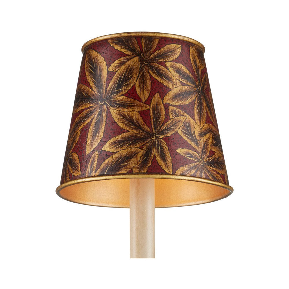 Castagno Chandelier Shade in Red.