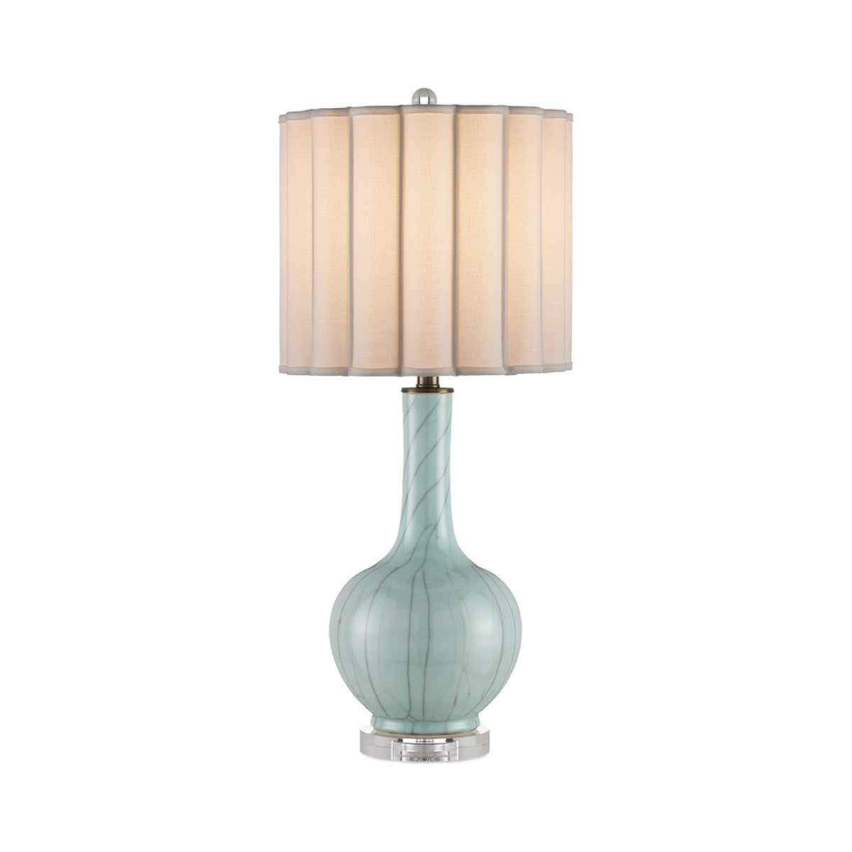 Celadon Table Lamp.