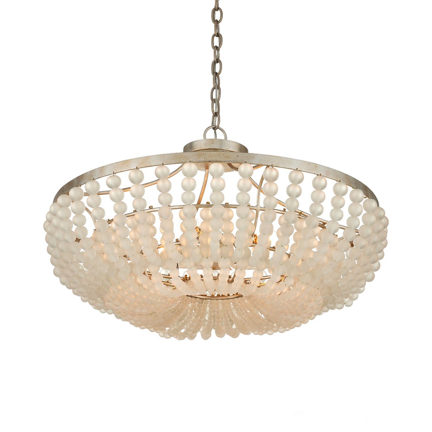Chanteuse Semi-Flush Convertible Pendant Light in Detail.