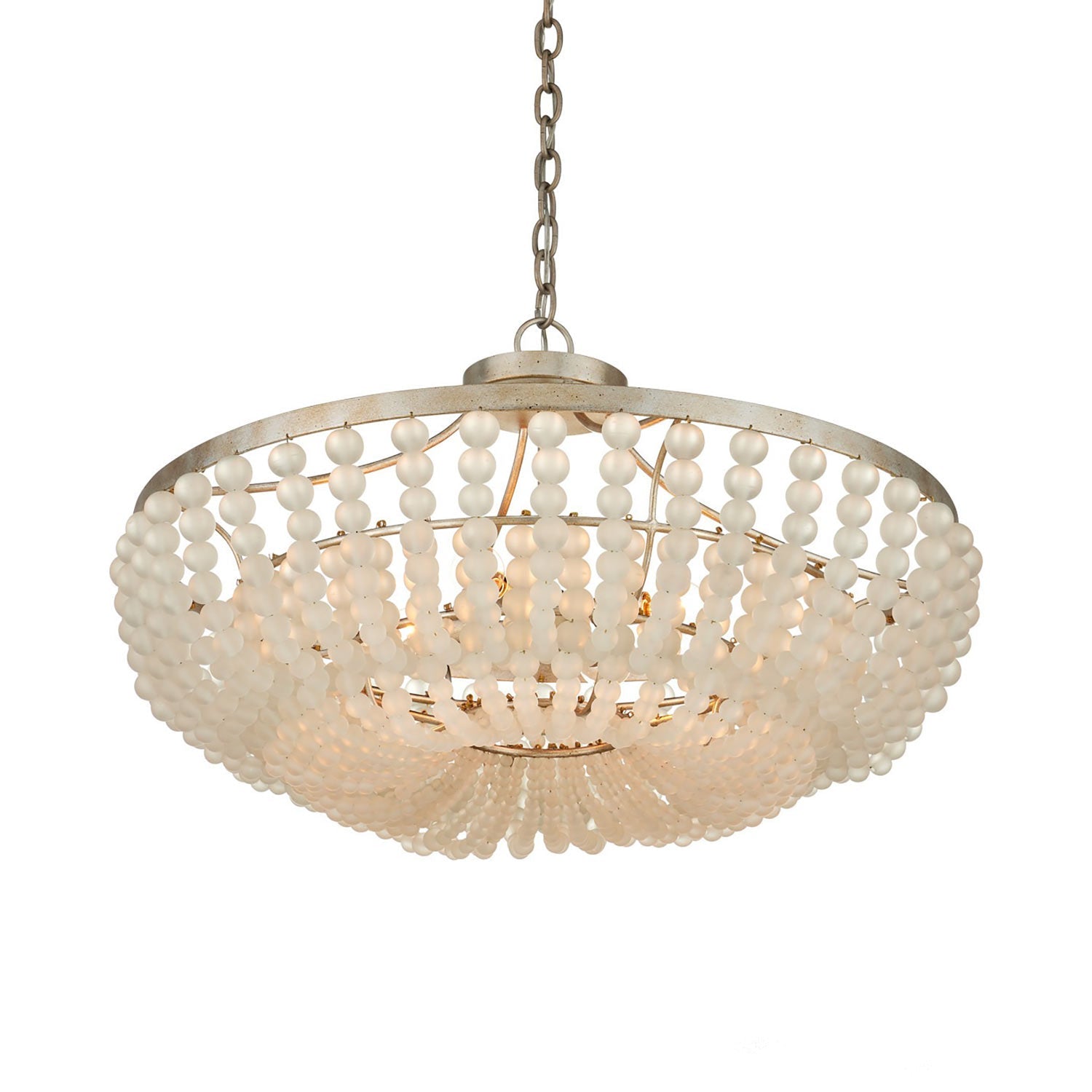 Chanteuse Semi-Flush Convertible Pendant Light in Detail.
