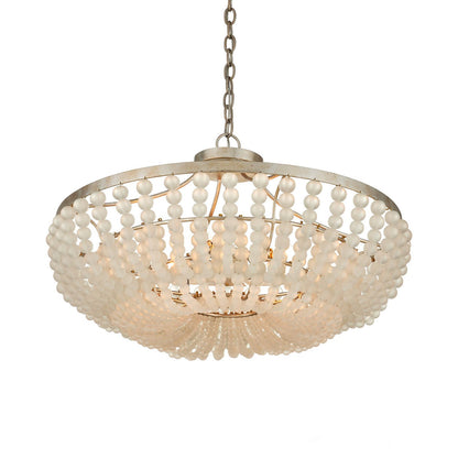 Chanteuse Semi-Flush Convertible Pendant Light in Detail.