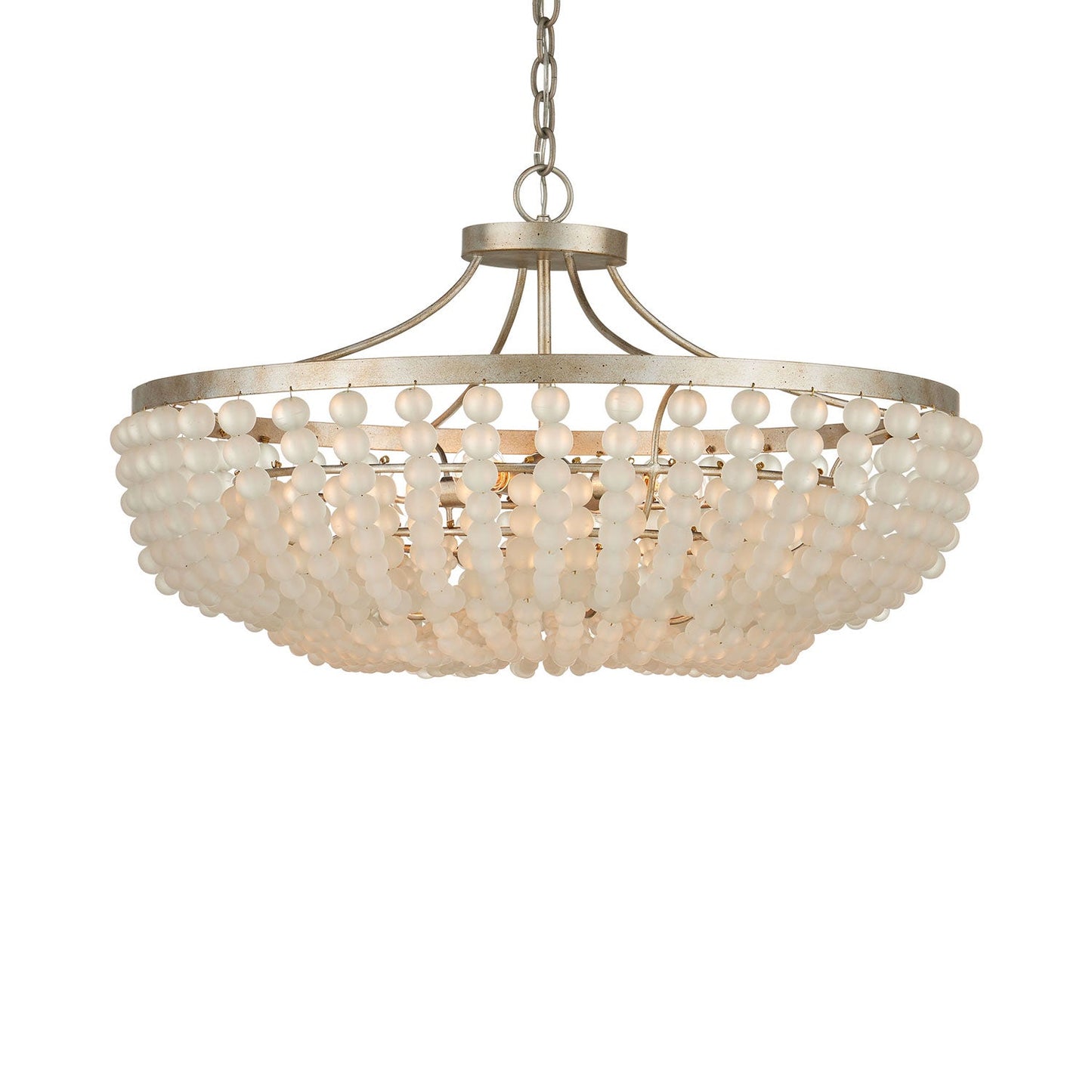 Chanteuse Semi-Flush Convertible Pendant Light in Detail.