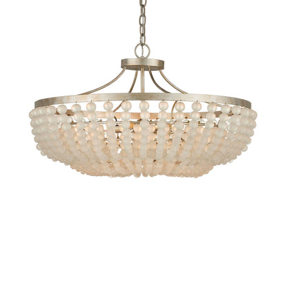 Chanteuse Semi-Flush Convertible Pendant Light in Detail.