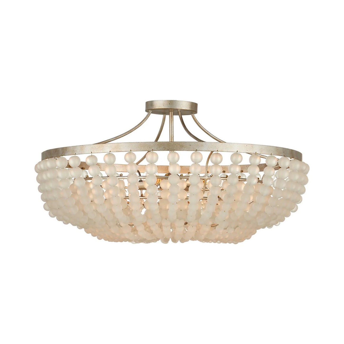 Chanteuse Semi-Flush Convertible Pendant Light in Detail.