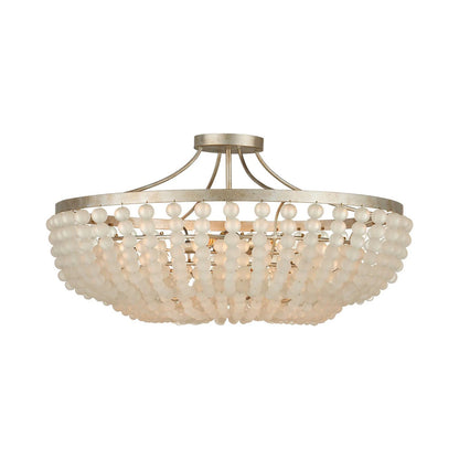 Chanteuse Semi-Flush Convertible Pendant Light in Detail.