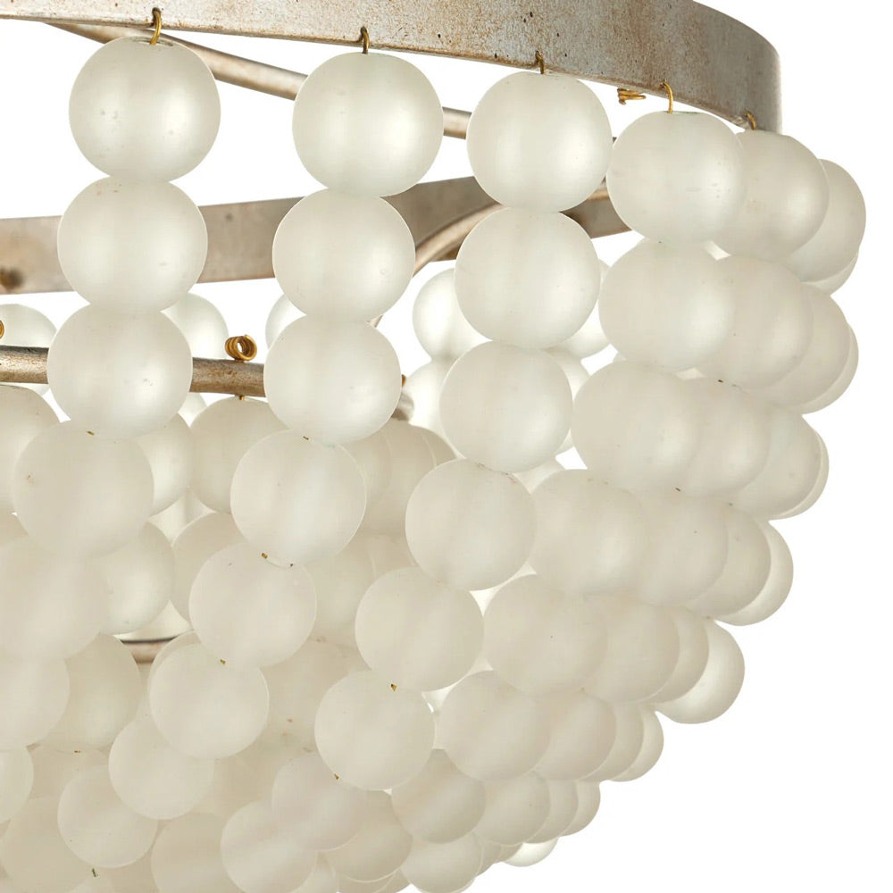 Chanteuse Semi-Flush Convertible Pendant Light in Detail.
