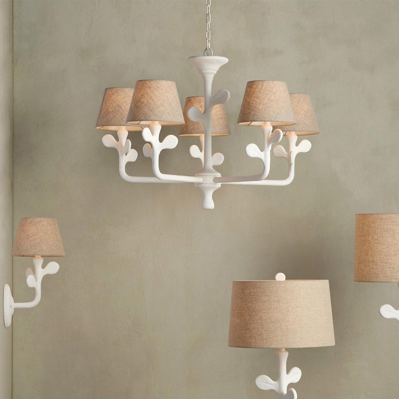 Charny Chandelier in Detail.