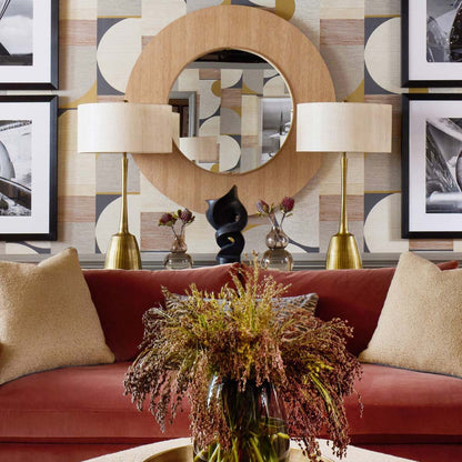 Cheenee Table Lamp in living room.