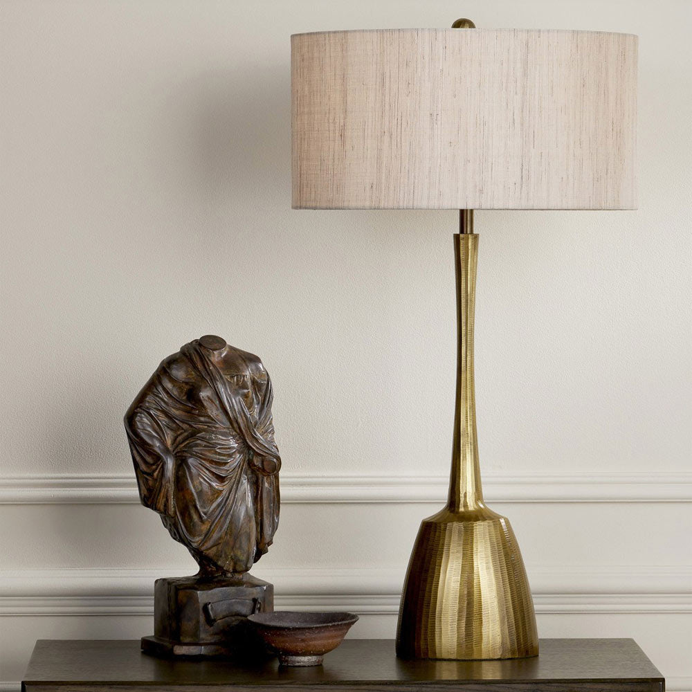 Cheenee Table Lamp in living room.
