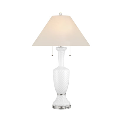 Classico Tapered Table Lamp (White).