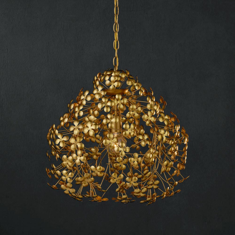Cloverfield Pendant Light in Detail.