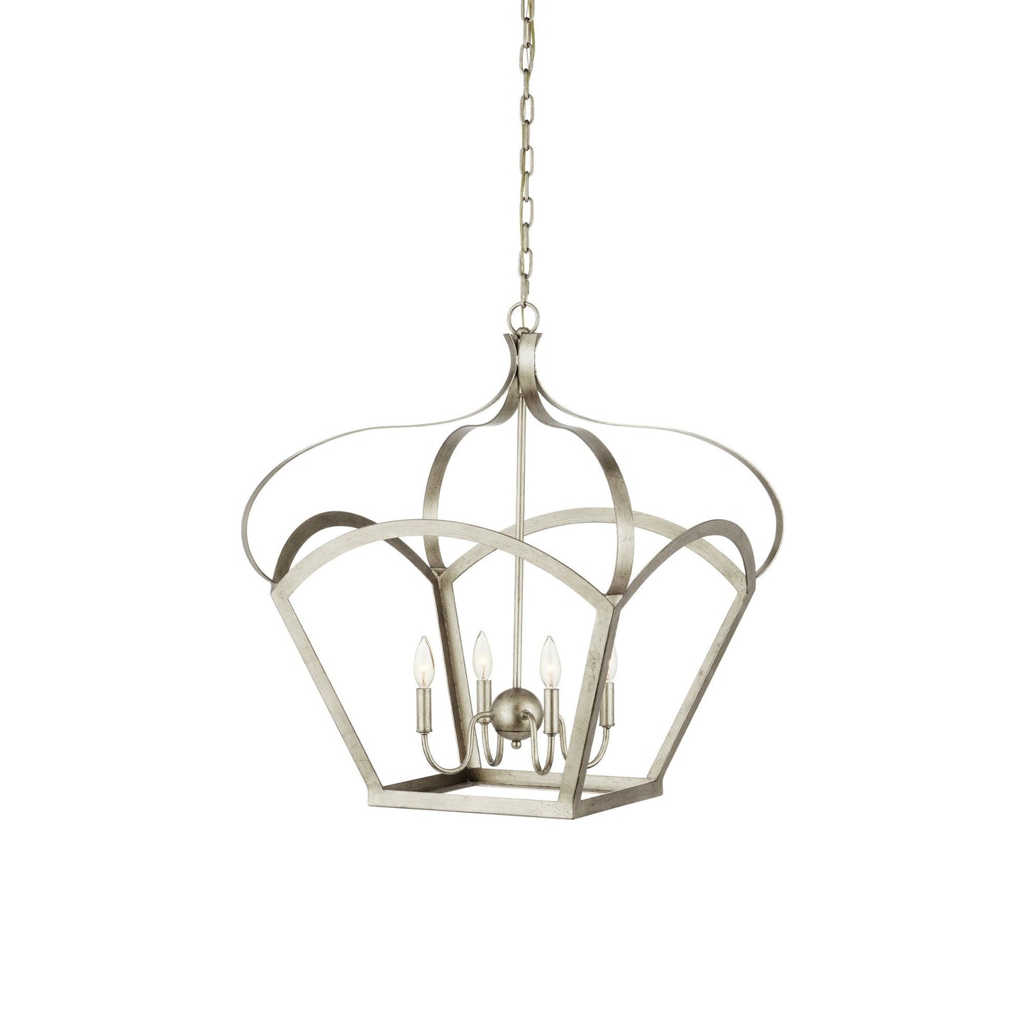 Coronet Pendant Light in Champagne.