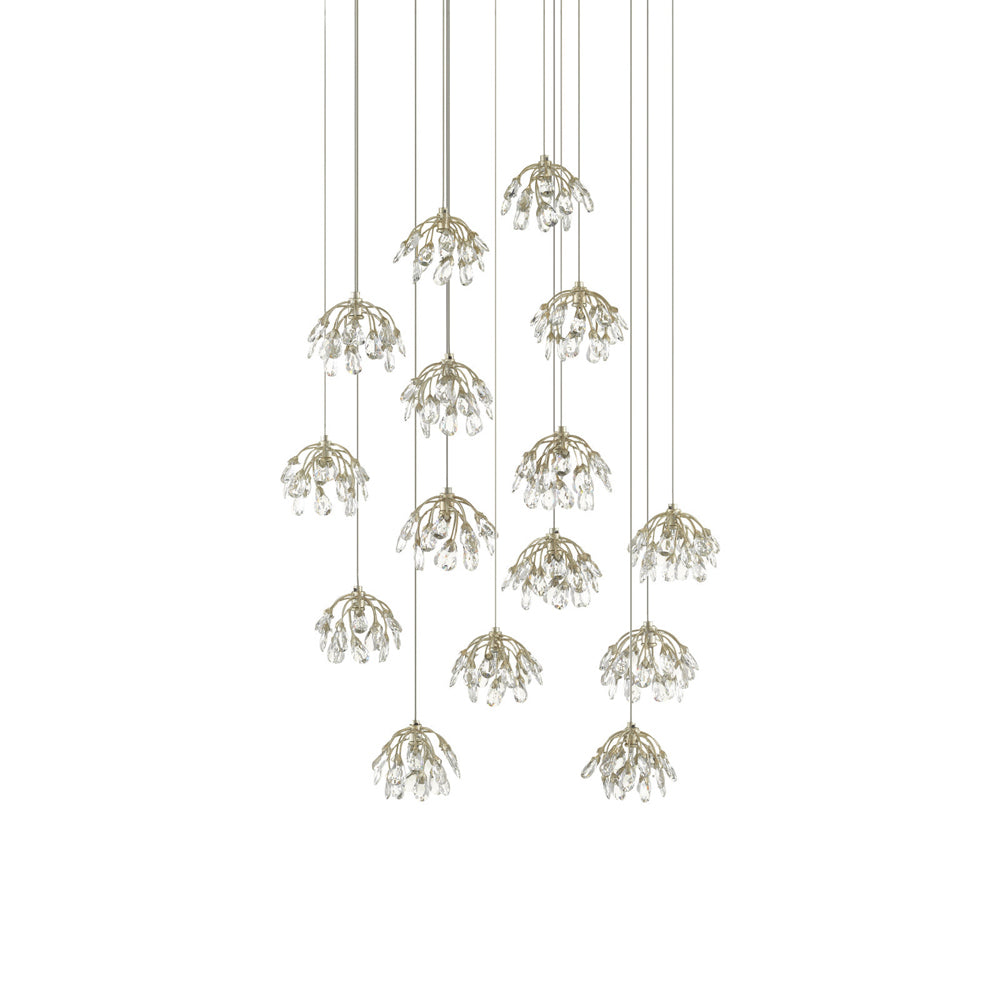 Crystal Bud Multi Pendant Light in Detail.
