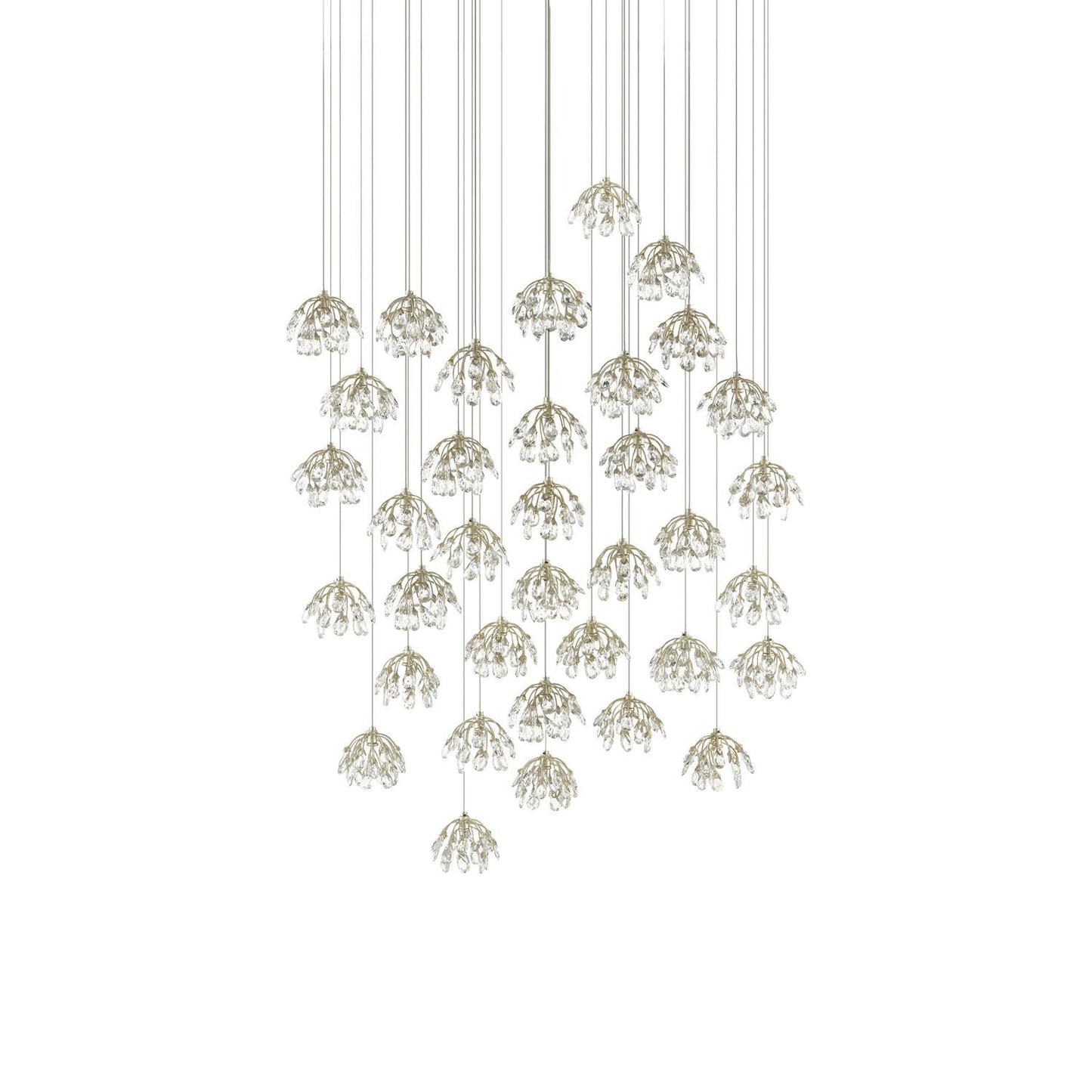 Crystal Bud Multi Pendant Light in Detail.