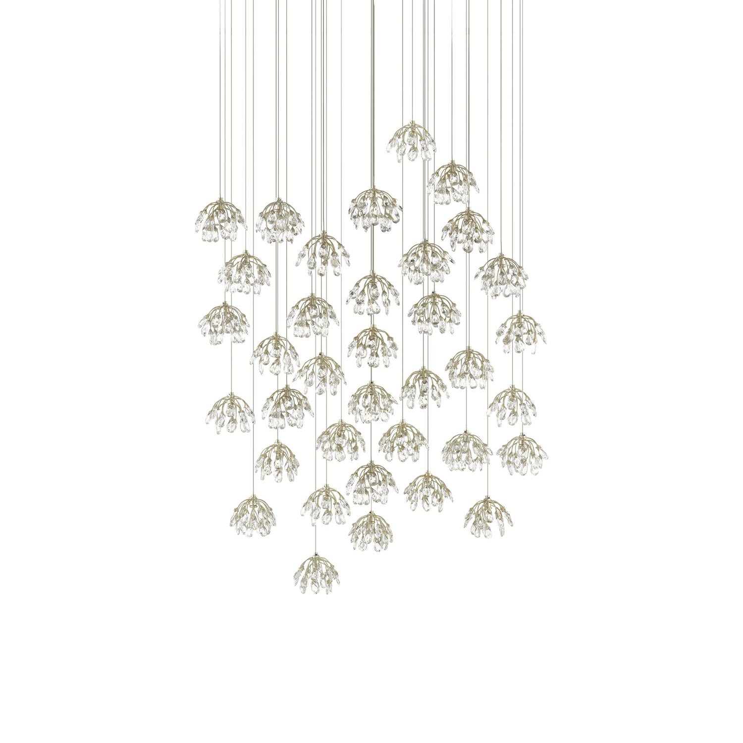 Crystal Bud Multi Pendant Light in Detail.