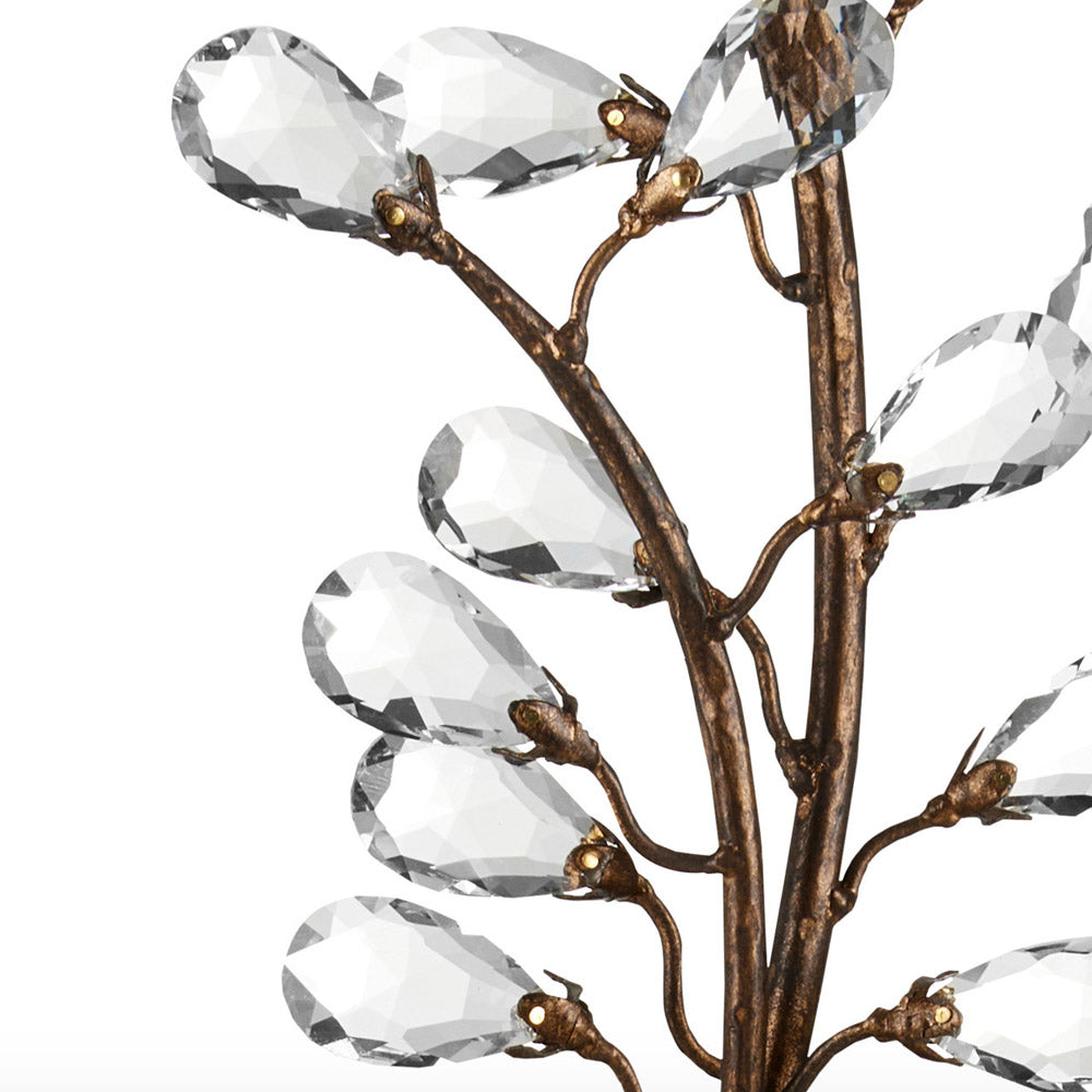 Crystal Bud Wall Light in Detail.