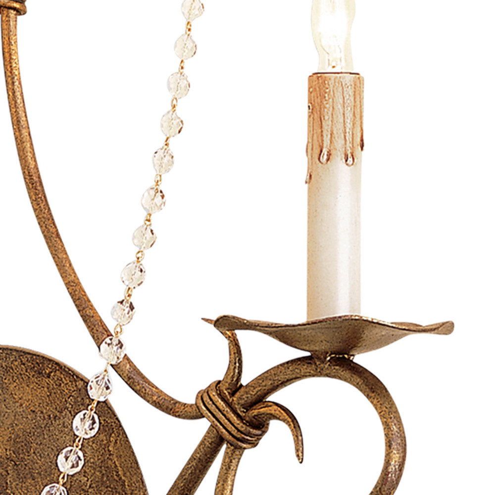 Crystal Lights Wall Light in Detail.